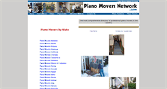 Desktop Screenshot of pianomoversnetwork.com